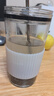 圓舍高顏值帶吸管杯子玻璃喝水杯超大容量咖啡杯冰美式冷飲杯女生網(wǎng)紅 小號學(xué)霸杯-550ml【帶吸管禮包】 曬單實(shí)拍圖