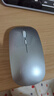 YUMIDA適用蘋(píng)果Mac無(wú)線(xiàn)鼠標Air Pro筆記本藍牙鼠標M1M2M3M4芯片電腦辦公靜音鼠標ipad平板臺式通用 太空銀-充電( 藍牙+接收器 )+鼠標墊 曬單實(shí)拍圖