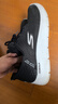 斯凱奇（Skechers）閃穿鞋男鞋秋季軟底輕便運動(dòng)鞋跑步鞋戶(hù)外休閑鞋健步鞋216505 曬單實(shí)拍圖