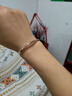 丹尼爾惠靈頓（DanielWellington）DW手鐲男首飾玫瑰金手環(huán)情侶對鐲七夕情人節禮物送男友DW00400001 曬單實(shí)拍圖