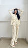 浪莎純棉吸汗月子服產(chǎn)后哺乳睡衣家居服孕婦春秋四季 77333 L 曬單實(shí)拍圖