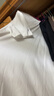 拇指白小T一代純棉短袖T恤男女春夏休閑小白丅百搭打底衫 皓白男款 2XL  曬單實拍圖