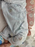貝瑞加（Babyprints）嬰兒連體衣2件裝寶寶夏季衣服純棉哈衣薄款家居爬服護肚 藍黃59 曬單實拍圖