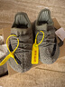 阿迪達(dá)斯YEEZY350INFANTS綠沼澤椰子兒童嬰童鞋HQ2063 UK9K26.5 曬單實(shí)拍圖