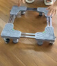 建訊【防潮防震】洗衣機(jī)架增高底座全自動(dòng)洗衣機(jī)配件減震防滑通用底座 【全渠道已售20萬(wàn)+】四腳四單輪 曬單實(shí)拍圖