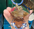Gryan北京代購哈利波特巧克力蛙翻蓋鑰匙扣金屬鑰匙鏈紀念品正 巧克力蛙鑰匙扣 曬單實(shí)拍圖