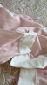 babycare純棉長袖中開爬服滿月新生兒連體衣2024秋裝哈衣 奶酪白 【僅爬服】 90cm 曬單實(shí)拍圖