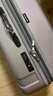 新秀麗（Samsonite）行李箱20英寸+28英寸拉桿箱子母套裝箱旅行密碼箱NX0銀色 曬單實拍圖