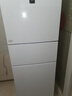 美的（Midea）283白色三門(mén)三開(kāi)門(mén)大容量家用小型電冰箱一級能效風(fēng)冷無(wú)霜租房小冰箱多門(mén)以舊換新【國家補貼】 曬單實(shí)拍圖
