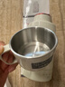 摩飛電器（Morphyrichards）電熱水壺便攜式燒水壺旅行熱水壺燒水杯真空保溫壺不銹鋼保溫瓶大容量戶外 MR6061 1L 椰奶白 曬單實拍圖