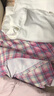 G.DUCKKIDS小黃鴨女童套裝夏季中大兒童夏裝短袖格子裙女孩凱蒂貓洋氣兩件套 圖片色+公仔（有安全褲） 140 cm 曬單實(shí)拍圖