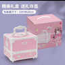 奧智嘉兒童化妝品玩具女孩生日禮物彩妝化妝盒口紅指甲油公主過家家套裝 曬單實(shí)拍圖