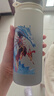 魔童哪吒熬丙周邊兒童保溫杯大容量食品級學(xué)生不銹鋼吸管水杯水壺 漸變灰雙飲款-哪吒和龍2-送背帶 580ml(刻字備注) 曬單實(shí)拍圖