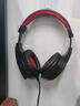 玖邁從（MCHSE）【正品直營(yíng)】颶風(fēng)3同款游戲頭耳機頭戴式電競游戲專(zhuān)用7.1聲道有線(xiàn)耳機筆記本電腦吃雞 【升級暗黑色-臺式通用】親膚耳罩 曬單實(shí)拍圖
