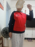巖霓100%純棉長(cháng)袖t恤女中年圓領(lǐng)拼接印花2025春秋新款上衣寬松打底衫 酒紅色龍貓 2XL 【建議130-145斤】 曬單實(shí)拍圖