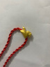 金至尊（3D-GOLD)十二生肖蛇黃金轉(zhuǎn)運(yùn)珠5D硬足金轉(zhuǎn)運(yùn)珠路路通DIY串珠七夕禮物定價(jià) 【午馬】0.49克P129000824 曬單實(shí)拍圖