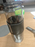 富光一鍵彈蓋磁彈泡茶杯Tritan材質(zhì)茶水分離杯塑料水杯子黑色720ml 曬單實(shí)拍圖