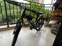 ICOLOUR山地車(chē)自行車(chē)成人公路單車(chē)男變速雙減震越野單車(chē)學(xué)生女青少年 頂配版-輻條輪【黑紅色】 24寸21速【身高：140-165cm】 曬單實(shí)拍圖