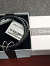 凱文克萊（Calvin Klein）官方CK型格系列復古男款手繩送男友鋼色&黑色35000093七夕禮物 曬單實(shí)拍圖