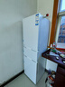 海爾（Haier）217升風(fēng)冷無(wú)霜三開(kāi)門(mén)多門(mén)家用小冰箱小型宿舍租房一級能效節能BCD-217WGHC3E9S9(白) 曬單實(shí)拍圖