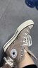 匡威（Converse）1970S經(jīng)典復古三星標男女情侶灰色高幫防滑耐磨帆布鞋/A06520C 灰色高幫 A06520C 36.5 (230mm) 23厘米 曬單實(shí)拍圖