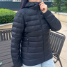伯希和（Pelliot）戶(hù)外輕薄排骨羽絨服女800蓬鵝絨防風(fēng)外套男沖鋒內膽125408006黑XL 曬單實(shí)拍圖