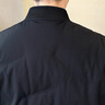 JEEP SPIRIT輕薄羽絨服男秋冬季男士開(kāi)衫休閑保暖抗寒鴨絨羽絨服男裝短款外套 2028黑色 XL 【125-138斤】 曬單實(shí)拍圖