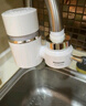 松下（Panasonic）凈水器家用水龍頭過濾器自來水過濾器水龍頭凈水器家用廚房水龍頭新升級(jí)款TK-EUNJN2S 一機(jī)三芯 曬單實(shí)拍圖