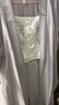 池夏7周年店慶【夏至:紫藤垂雪】宋背心提花吊帶宋褲原創(chuàng)改良漢服 紫藤垂雪三件套 S 現(xiàn)貨 曬單實(shí)拍圖