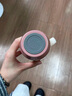 GULOO女生保溫杯高顏值茶水分離直飲杯子學(xué)生簡(jiǎn)約316不銹鋼便攜水杯 粉色 410ml 曬單實(shí)拍圖