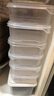 【冰箱神器】保鮮盒食品級冷凍收納盒微波爐飯盒學(xué)生便當(dāng)盒餐盒 可冷凍收納盒 10個裝 350ml 曬單實(shí)拍圖