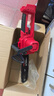 德力西電氣（DELIXI ELECTRIC）充電式鋰電池電鋸家用小型手持伐木鋸木工專用無線戶外鋰電電鏈鋸 12寸快速調(diào)鏈款4.0AH一電兩鏈 曬單實(shí)拍圖