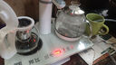 新飛（Frestec） 全自動(dòng)上水電熱水壺燒水壺保溫恒溫水壺家用茶具套裝茶臺茶桌燒水壺上水茶盤(pán)一體機 1L 白色37X23尺寸 曬單實(shí)拍圖