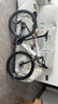 坎普 CAMPSR5公路車SR5 PRO 700C全內(nèi)走線一體把油碟20速24S碳叉公路自行車 灰紫羅蘭 PRO+碳輪版 送大禮包 46碼（159-167CM，跨高734mm） 曬單實(shí)拍圖