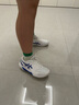 亞瑟士（asics）網(wǎng)球鞋DEDICATE8男款緩震運動鞋 1041A408-106  40.5  曬單實拍圖