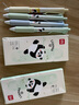 得力（deli）熊貓速干順滑ST頭按動(dòng)中性筆 高顏值學(xué)生中性筆 0.5mmST頭黑色4支/盒SA302 曬單實(shí)拍圖