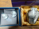 泰芝寶純錫手工茶葉罐中號五牛錫罐茶葉盒禮盒裝高檔商務(wù)禮品定制TL2021 曬單實(shí)拍圖