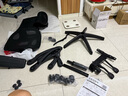 南皇人體工學椅護腰電腦椅久坐不累辦公椅電競椅男可調(diào)節(jié)腰靠學習后躺 鏤空雙背黑-4級桿-尼腳-無擱腳 120-155度(含) 聯(lián)動扶手 曬單實拍圖