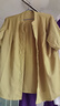 羅蒙（ROMON）夏季女裝小立領(lǐng)顯瘦上衣短袖女士T恤 淺綠色 2XL 130--140斤 曬單實(shí)拍圖