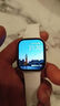 Apple/蘋(píng)果 Watch Series 10 智能手表GPS款42毫米銀色鋁金屬表殼丹寧色運動(dòng)型表帶M/L MX1K3CH/B 曬單實(shí)拍圖