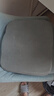 皮爾卡丹（pierrecardin）坐墊 人體工學(xué)記憶棉辦公坐墊痔瘡墊椅墊久坐神器學(xué)生屁股墊子灰 曬單實(shí)拍圖