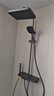 九牧（JOMOO）花灑套裝琴鍵按摩噴槍除垢頂噴水愈精靈淋浴器36668-882/HBS-1 曬單實(shí)拍圖