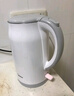 美的（Midea）電熱水壺食品級316L不銹鋼雙層無縫一體內(nèi)膽防燙燒水壺 1.7L自動智能斷電開水壺SH17M301PRO 曬單實拍圖