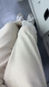 初棉【呼吸褲】初棉全亞麻香蕉褲女25春夏寬松鐮刀褲直筒顯瘦薄款長(zhǎng)褲 原麻色 S 曬單實(shí)拍圖