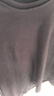 Calvin KleinJeans夏季男女情侶中性ck休閑字母寬松純棉重磅短袖T恤J400448 曬單實(shí)拍圖