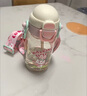 如山兒童PPSU水杯寶寶雙直飲吸管杯嬰幼兒家用外出便攜防摔學(xué)飲杯 曬單實(shí)拍圖