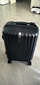 新秀麗（Samsonite）行李箱20英寸拉桿箱時(shí)尚豎條紋旅行箱包黑色GU9密碼登機箱 曬單實(shí)拍圖