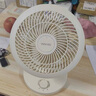 華凌美的【香薰/驅(qū)蚊】空氣循環(huán)扇電風(fēng)扇家用桌面小型米白落地風(fēng)扇臥室辦公室輕音節(jié)能宿舍電扇FGA18S1 曬單實(shí)拍圖