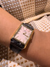 丹尼爾惠靈頓（DanielWellington）dw女表 Bound系列摩登方盤(pán)女士腕表送女友七夕禮物DW00100740 曬單實(shí)拍圖