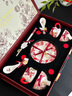 羅威奢品 ROWILUX德國品質(zhì)餐具套裝新婚禮物送禮餐具結婚禮品閨蜜陪嫁訂婚實(shí)用喬遷 玫瑰皇后-十全十美[碗杯盤(pán)] 10件套 [高定禮盒] 曬單實(shí)拍圖